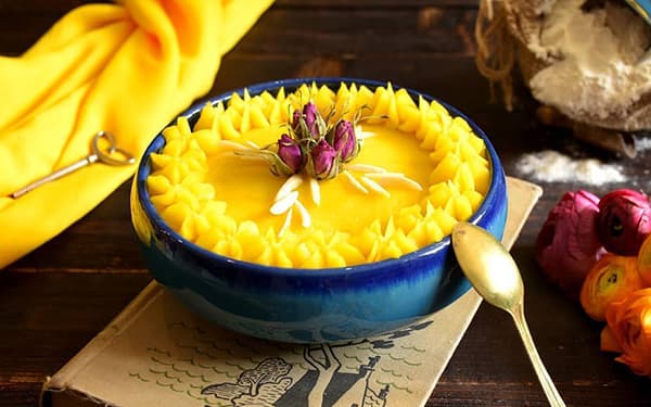 حلوای زعفرانی شیرازی